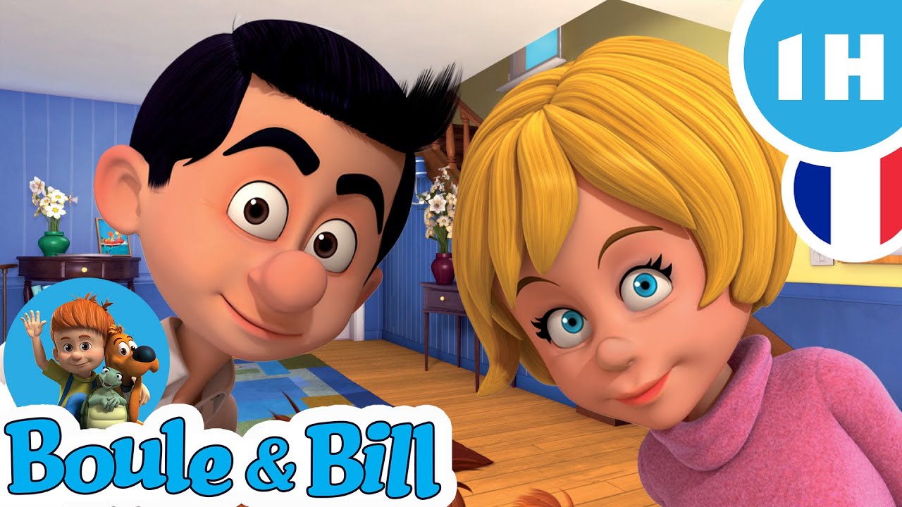 👩‍🦰Boule et Bill souhaitent une belle fête à maman !🥰 - Nouvelle Compilation FR