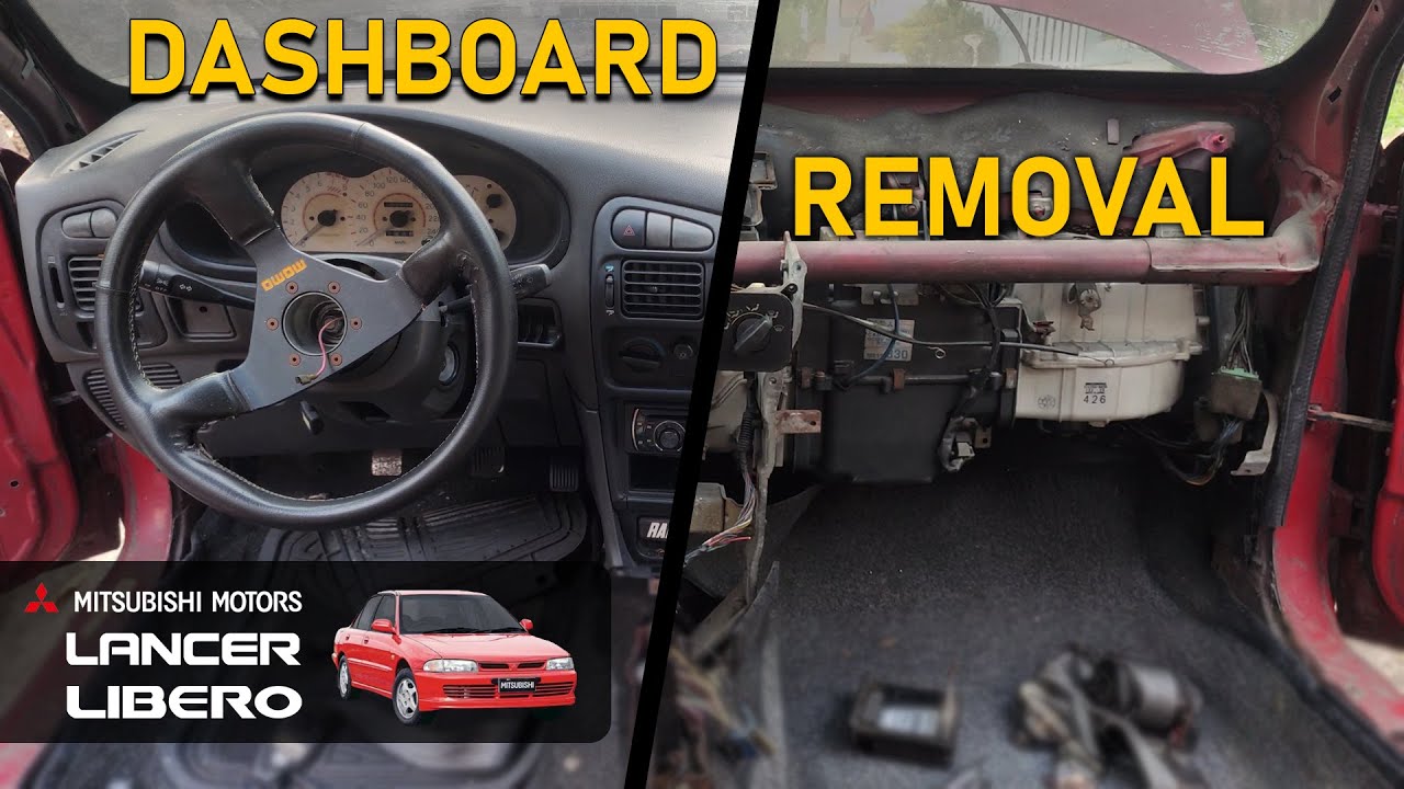Dashboard Removal - Mitsubishi