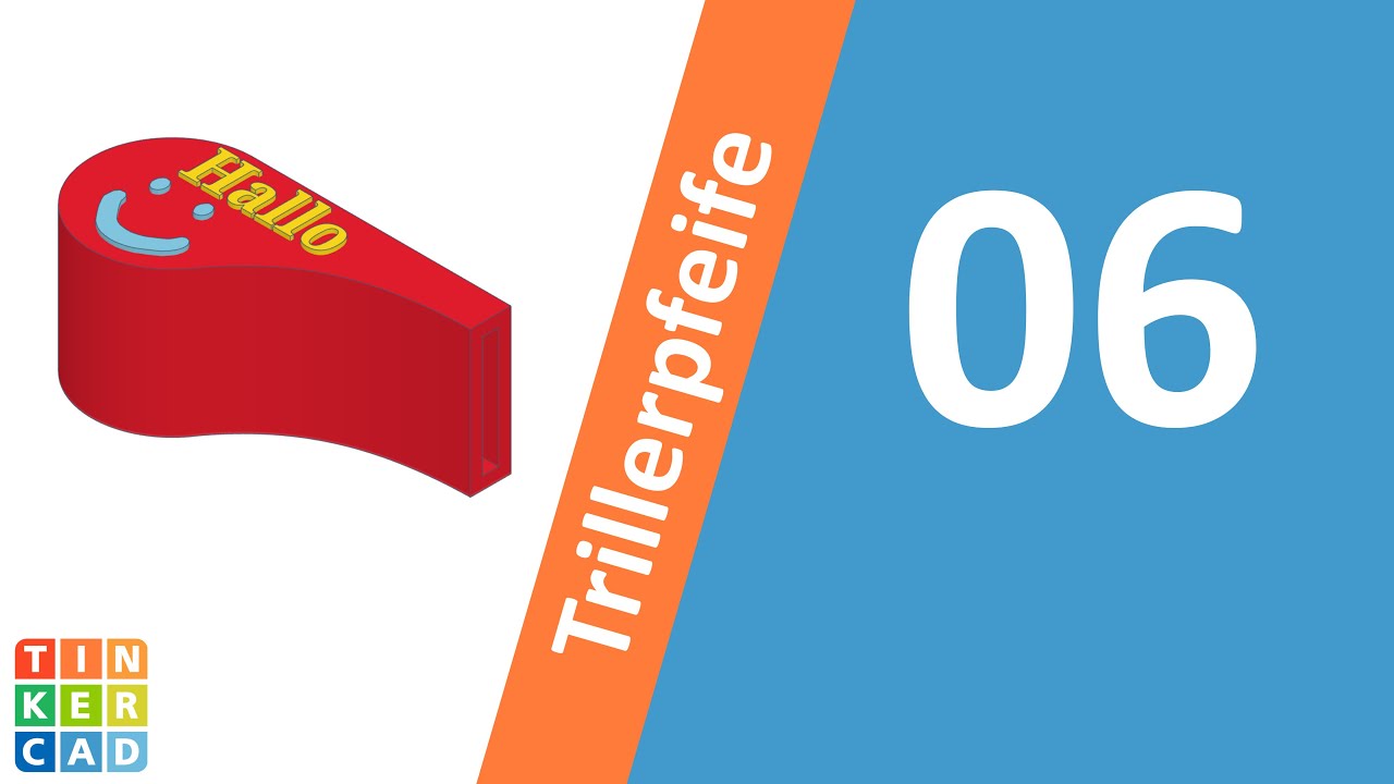 Text und Scribble Funktion (TinkerCAD Beginner Tutorial)