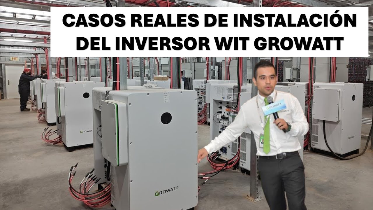 CASOS REALES DE INSTALACIÓN DEL INVERSOR WIT GROWATT
