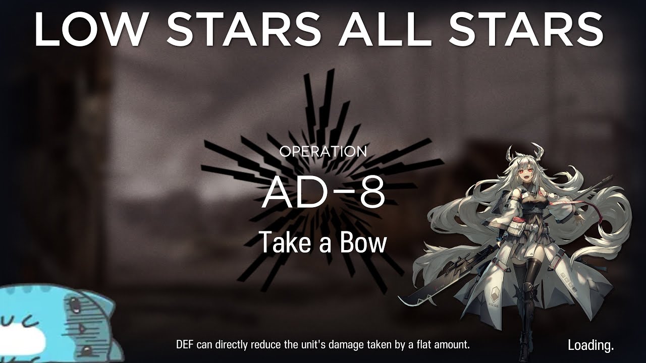 【Arknights】AD-8 Low Rarity Guide