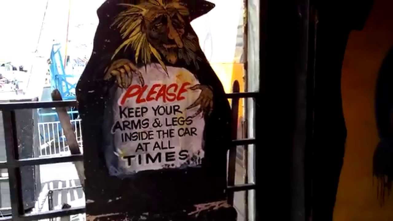 Erie County Fair 2015 Haunted House Dark Ride POV