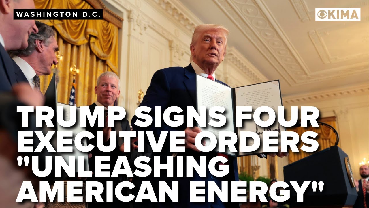 President Trump Signs Four Executive Orders 