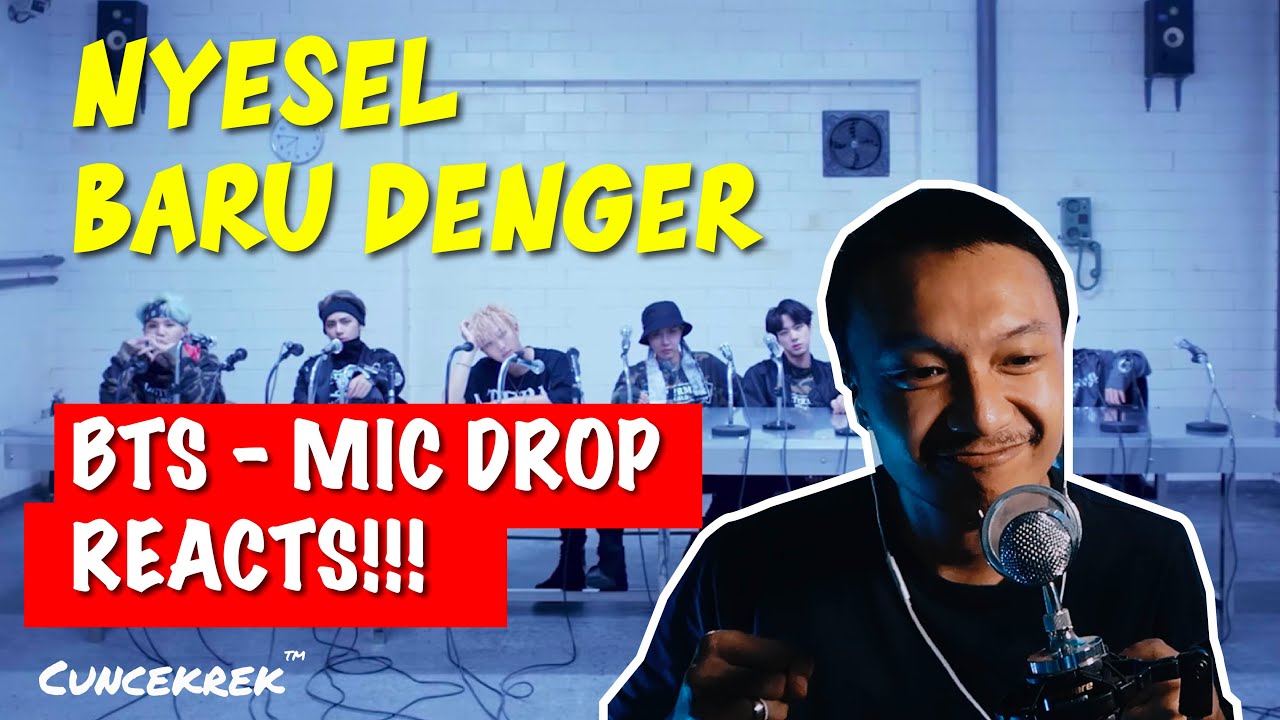 INDONESIAN BOY BAND HATERS REACTS BTS - MIC DROP M/V