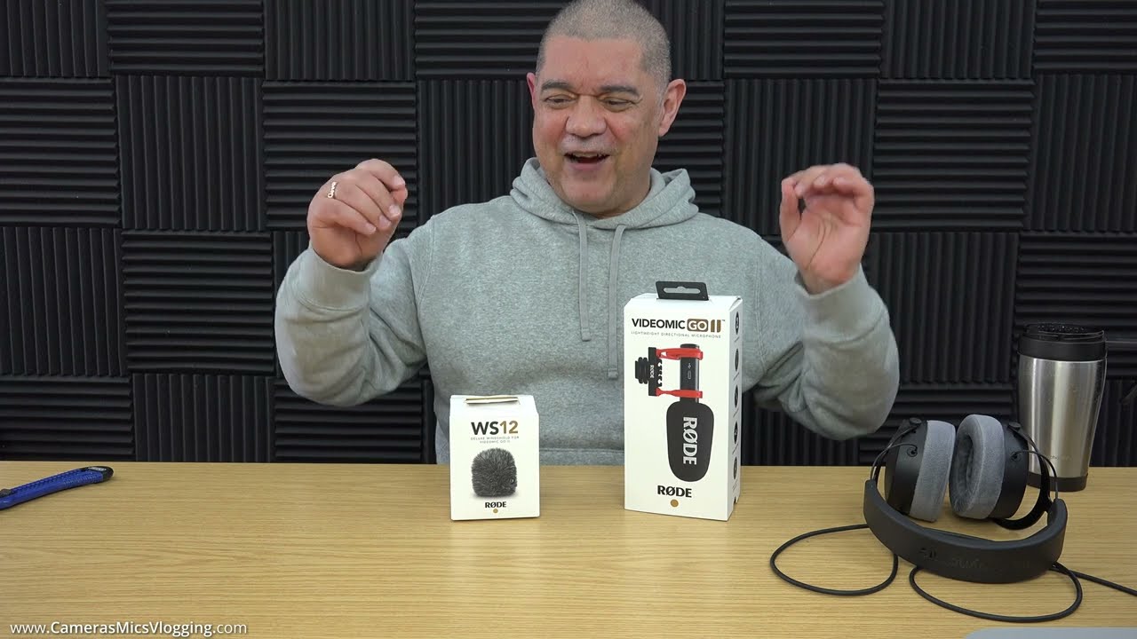 Распаковка RODE Videomic GO II и WS12 Deadcat