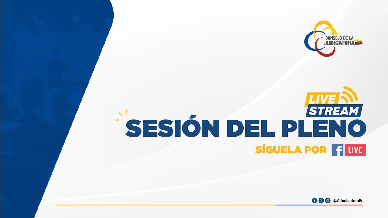 Sesi&oacute;n extraordinaria del Pleno del Consejo de la Judicatura No. 081-2025 de 12 de septiembre/2025