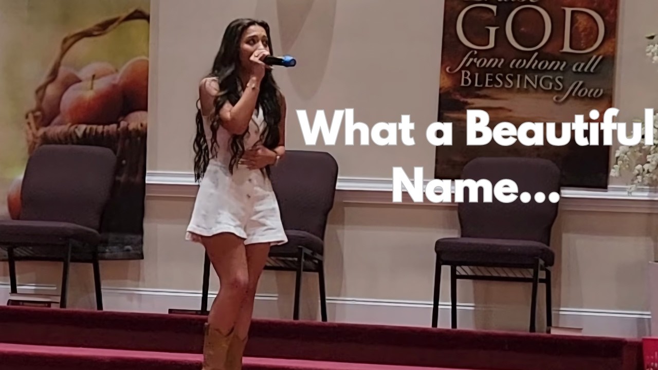 What a Beautiful Name - Hillsong Worship (Cover) by Aniston Davison