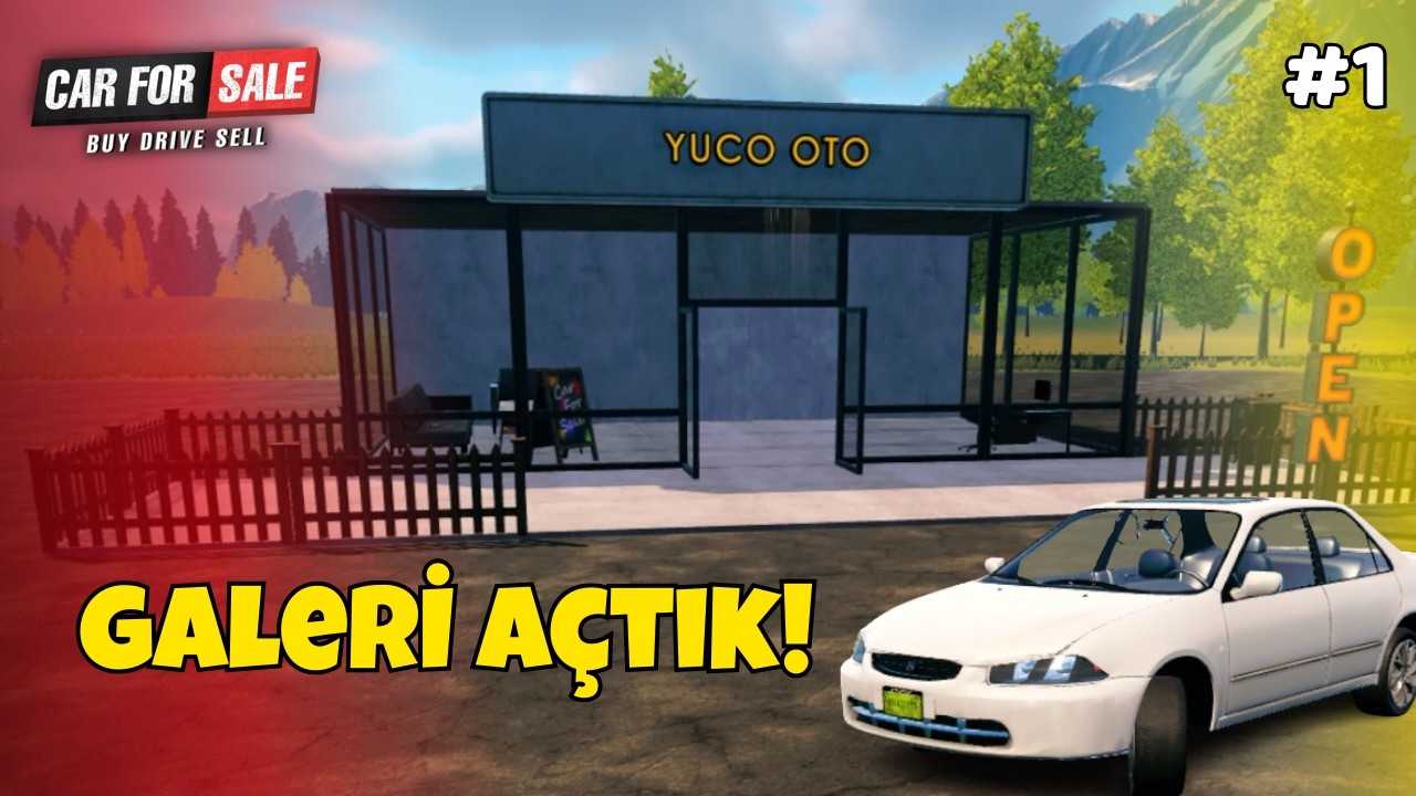 GALERİ AÇTIM! ŞEHRİMİZE HAYIRLI OLSUN | Car For Sale Simulator