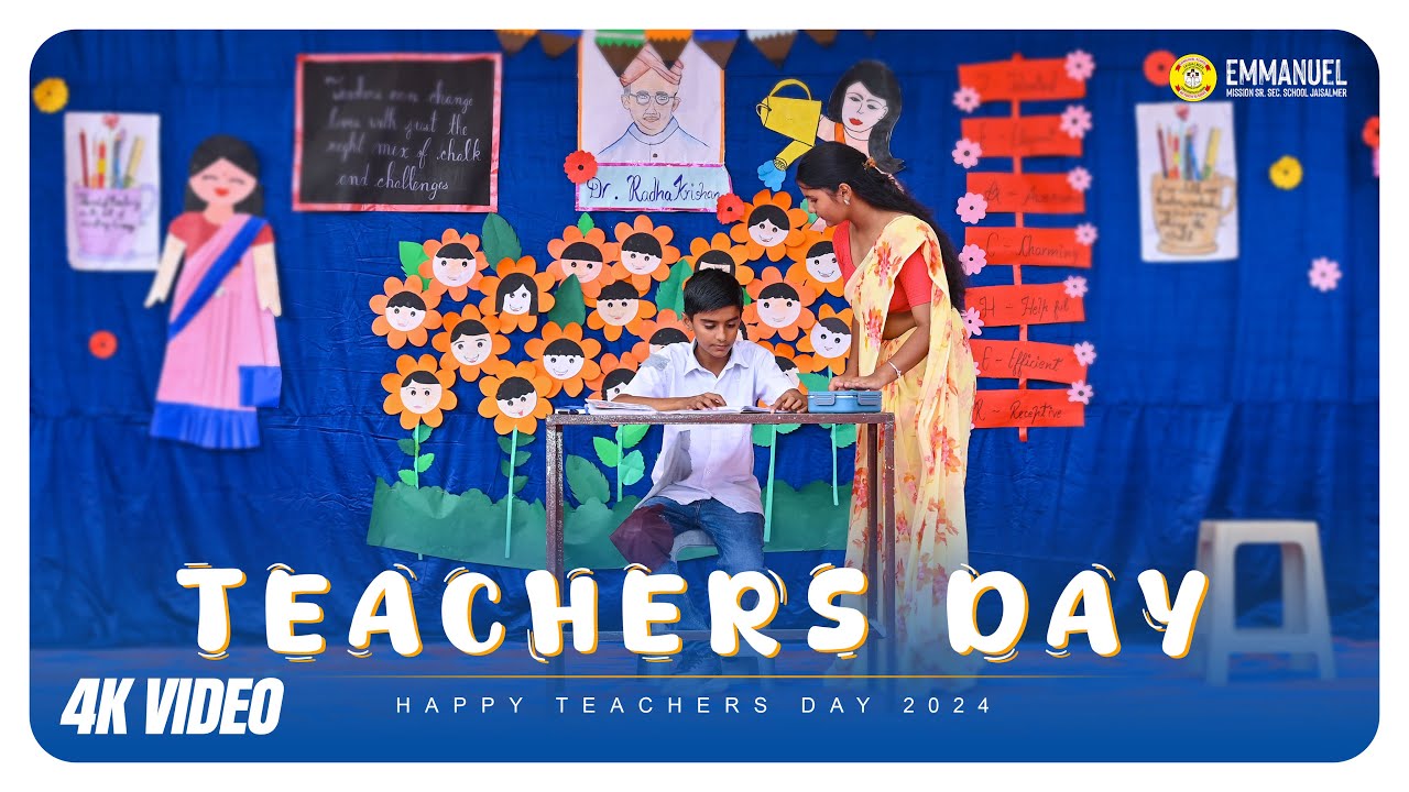 An Emotional Skit On Teacher | Teacher's Day celebration 2024|Emmanuel Mission School Sr. Sec School