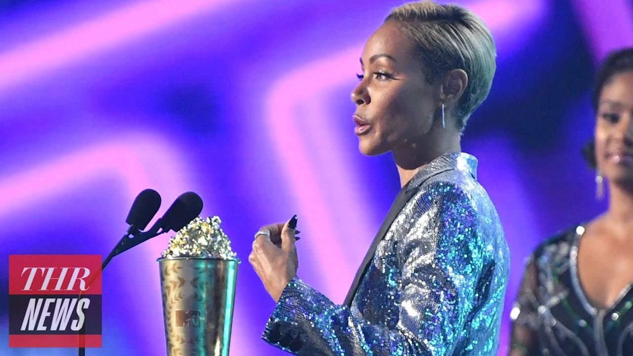 Jada Pinkett Smith Gets Candid While Accepting Trailblazer Award at MTV Movie & TV Awards | THR News