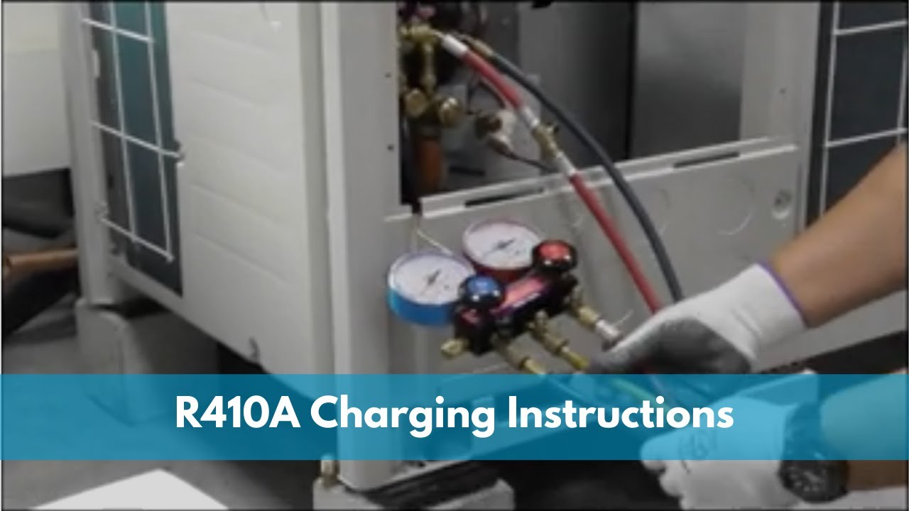 R410A Charging Instructions | Daikin Singapore