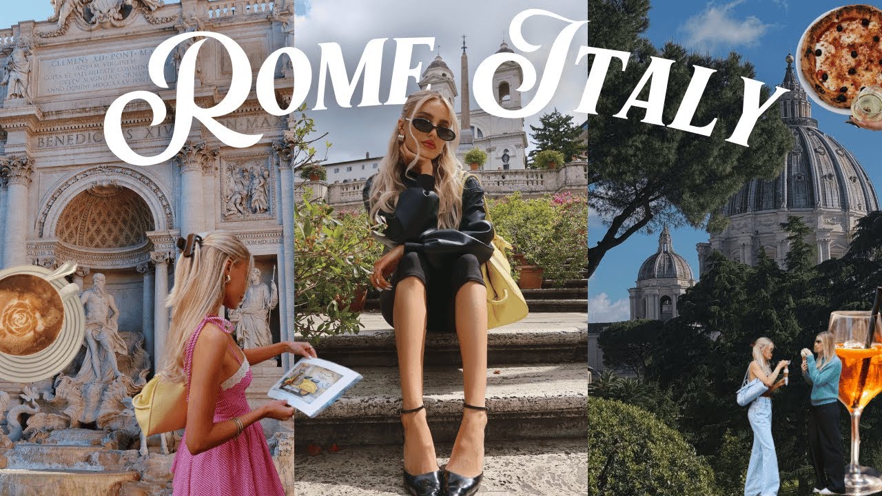 ROME: italy during jubliee, vintage shopping, museums & favorite eats ⛲️🍝