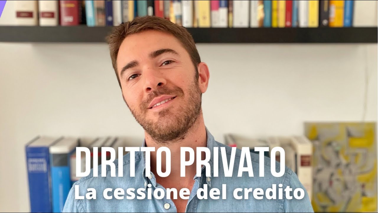 Diritto privato. Le obbligazioni. La cessione del credito.