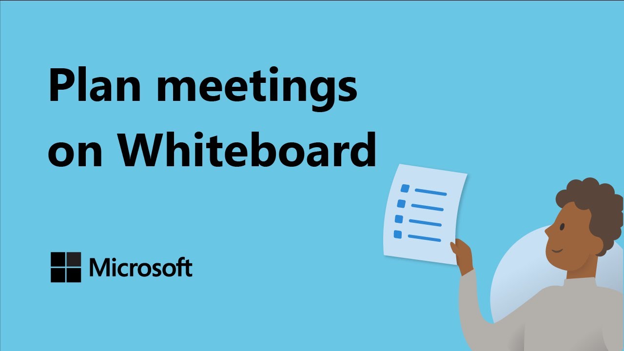 How to run a planning meeting with Microsoft Whiteboard