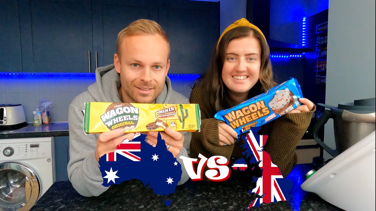 UK vs Australia - Wagon Wheels!