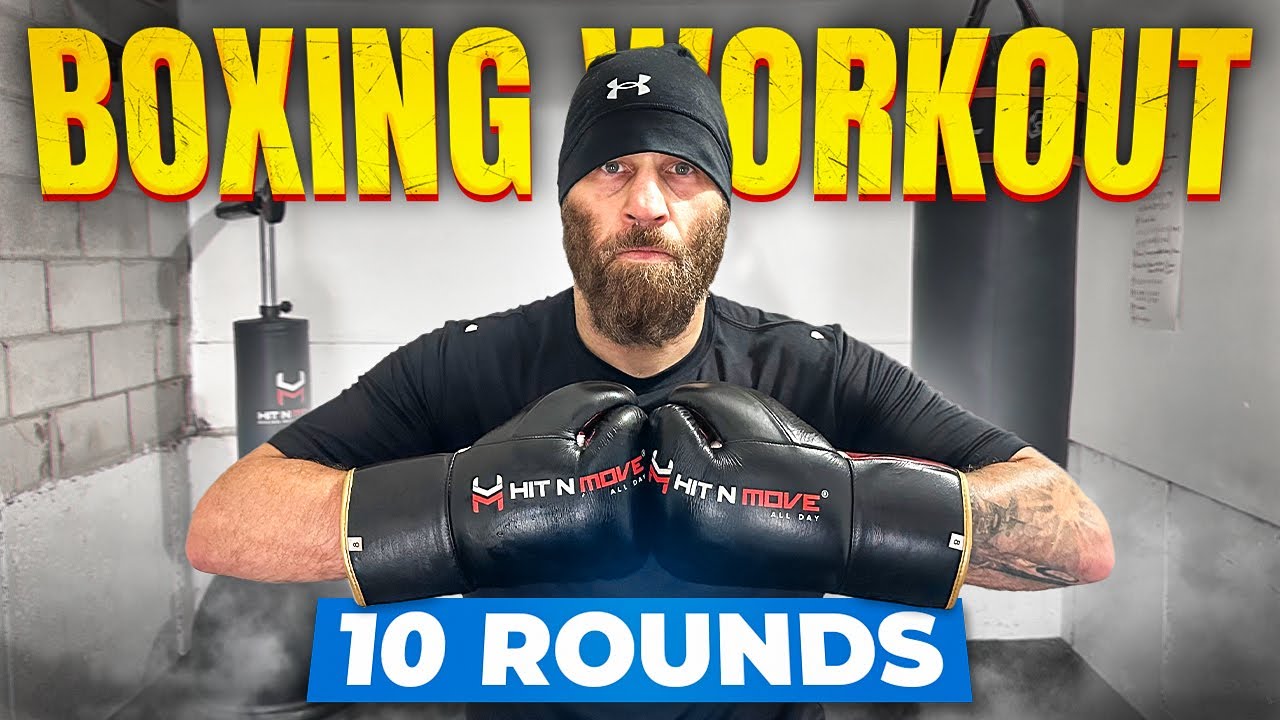 10 Round Boxing Workout | Combos, Power Punches, Head Movement, Hand Speed, Counter Punching