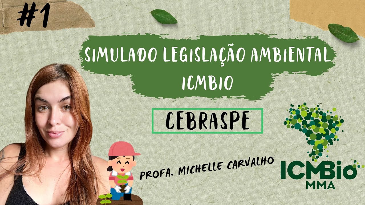 | ICMBio | Simulado da Legislação Ambiental do ICMBio - CEBRASPE - Aula 1