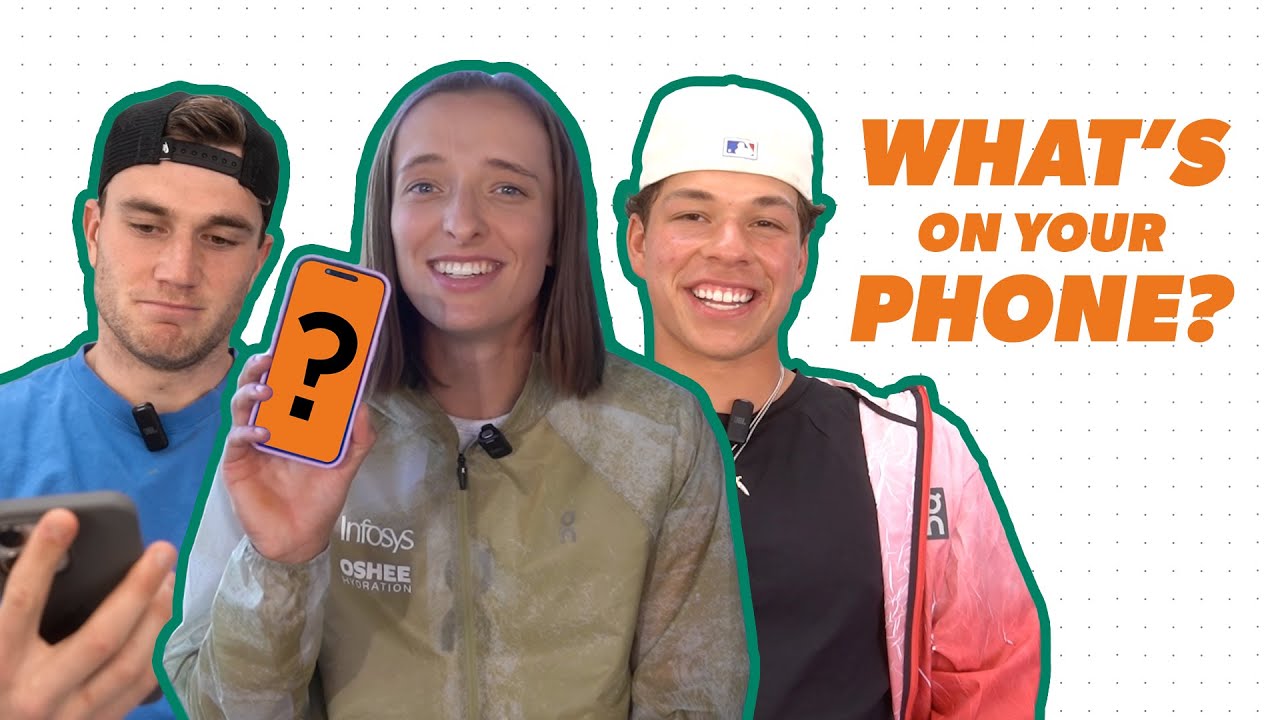 Iga Swiatek, Jack Draper, Ben Shelton and more reveal what's in their phone  👀 | For You Page