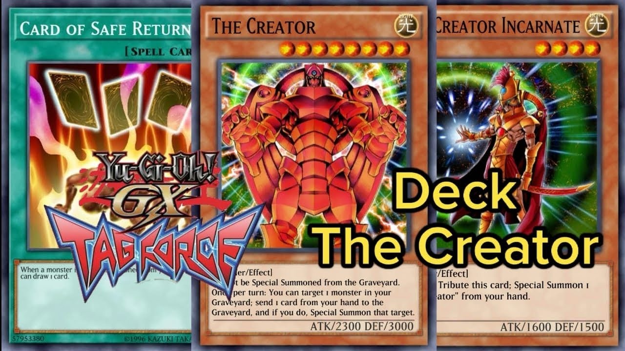 Yu-Gi-Oh! GX Tag Force 1: Deck The Creator