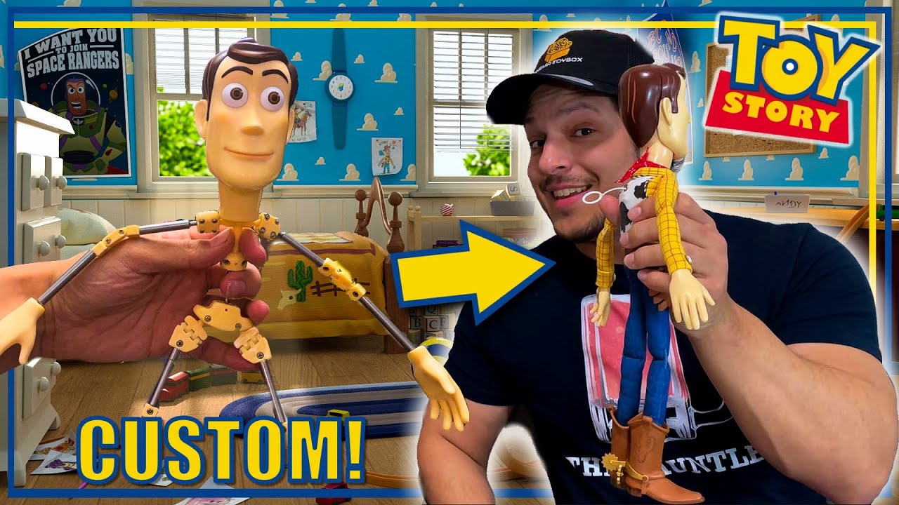 Movie Accurate Medicom Ragdoll Woody Custom Part 4 | Pull String Added