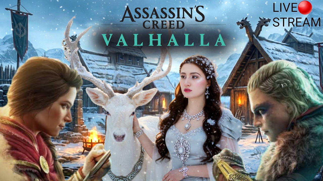 🔥Assassin’s Creed Valhalla ☾ вечерний стрим  #shorts #stream