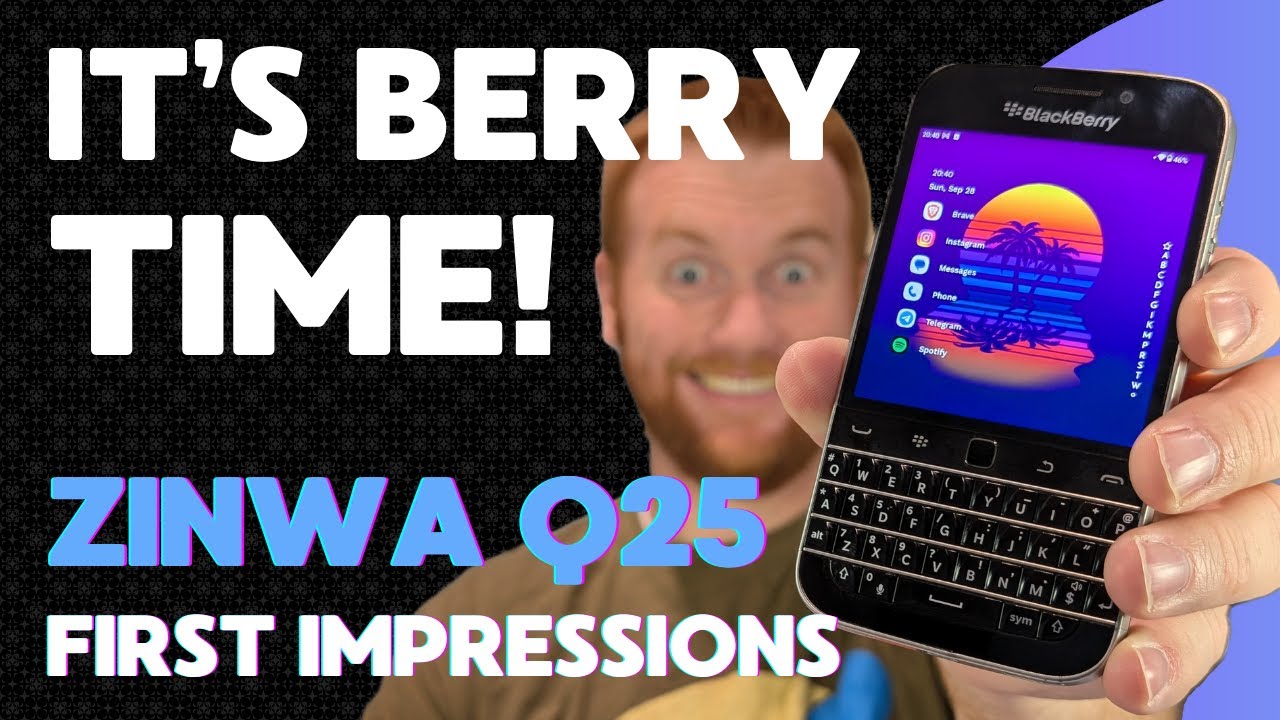 Новый BlackBerry Classic (Zinwa Q25): первые впечатления | Ренессанс QWERTY продолжается!