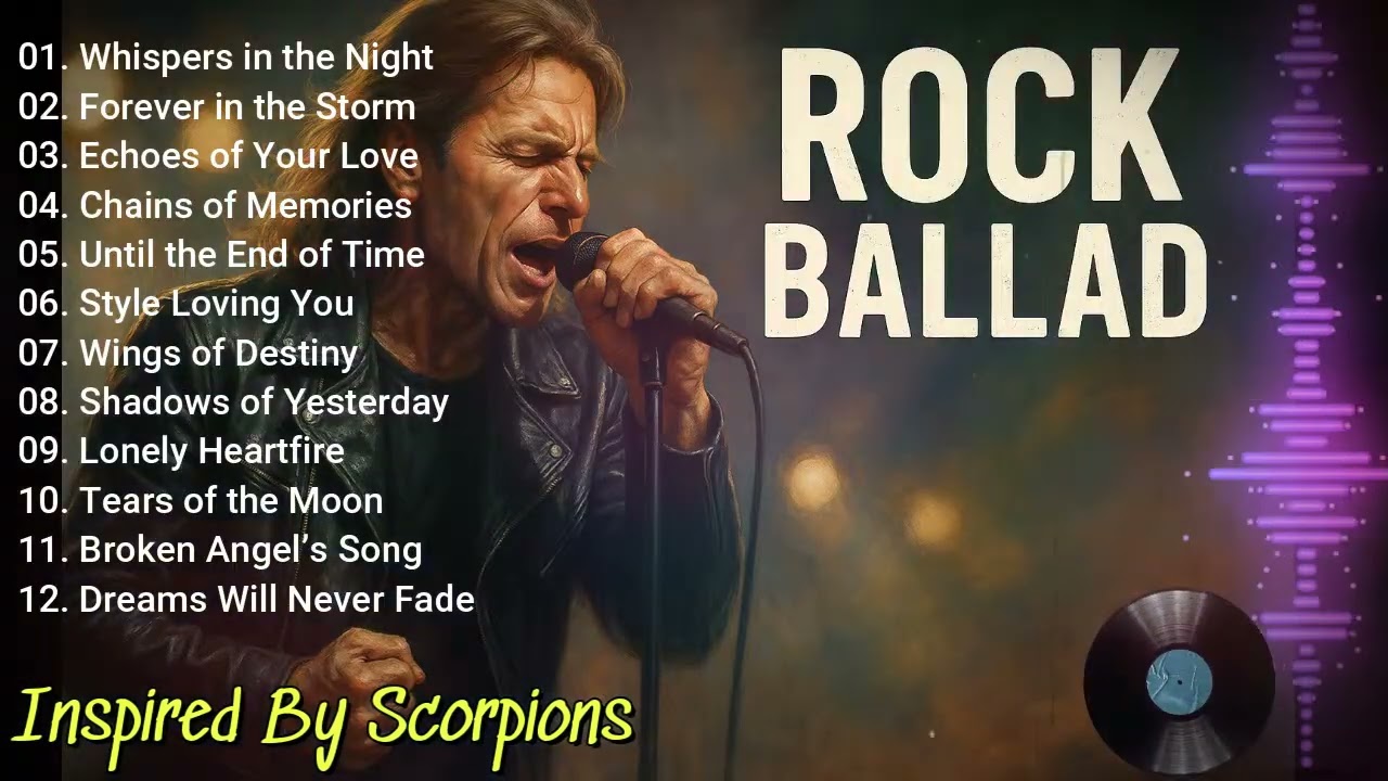 Slow Rock Ballads Love Songs 80s & 90s | Relax, Chill & Enjoy the Vibes, Scorpion