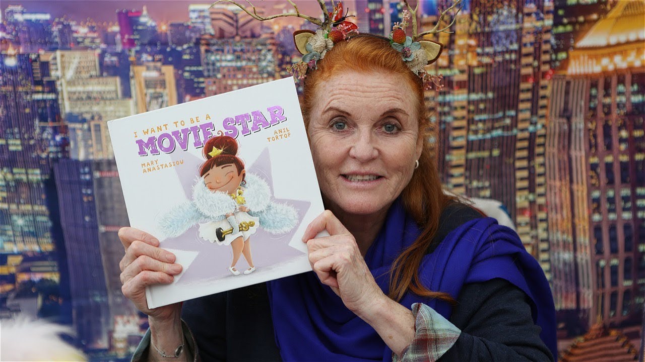 Sarah Ferguson reading I Want To Be A Movie Star by Mary Anastasiou