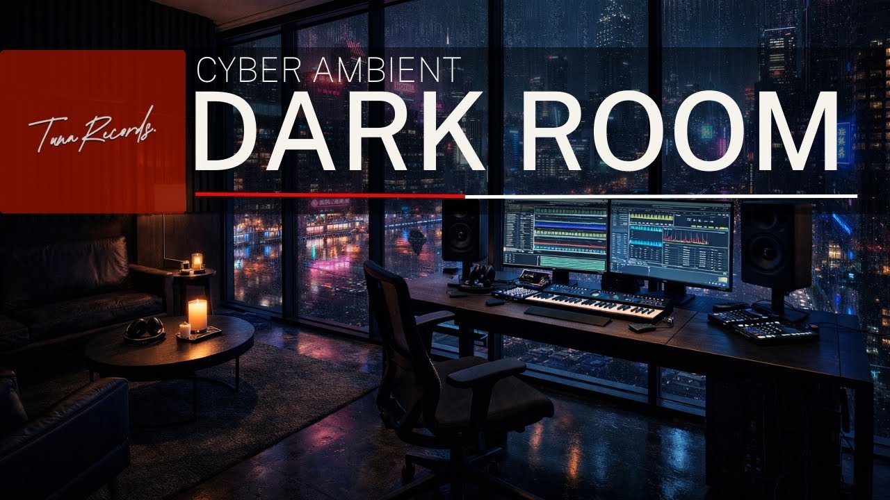 Cyber Ambient–Dark Room (1H) | Deep Focus Mix for Work, Study & Night Coding |TunaRecords