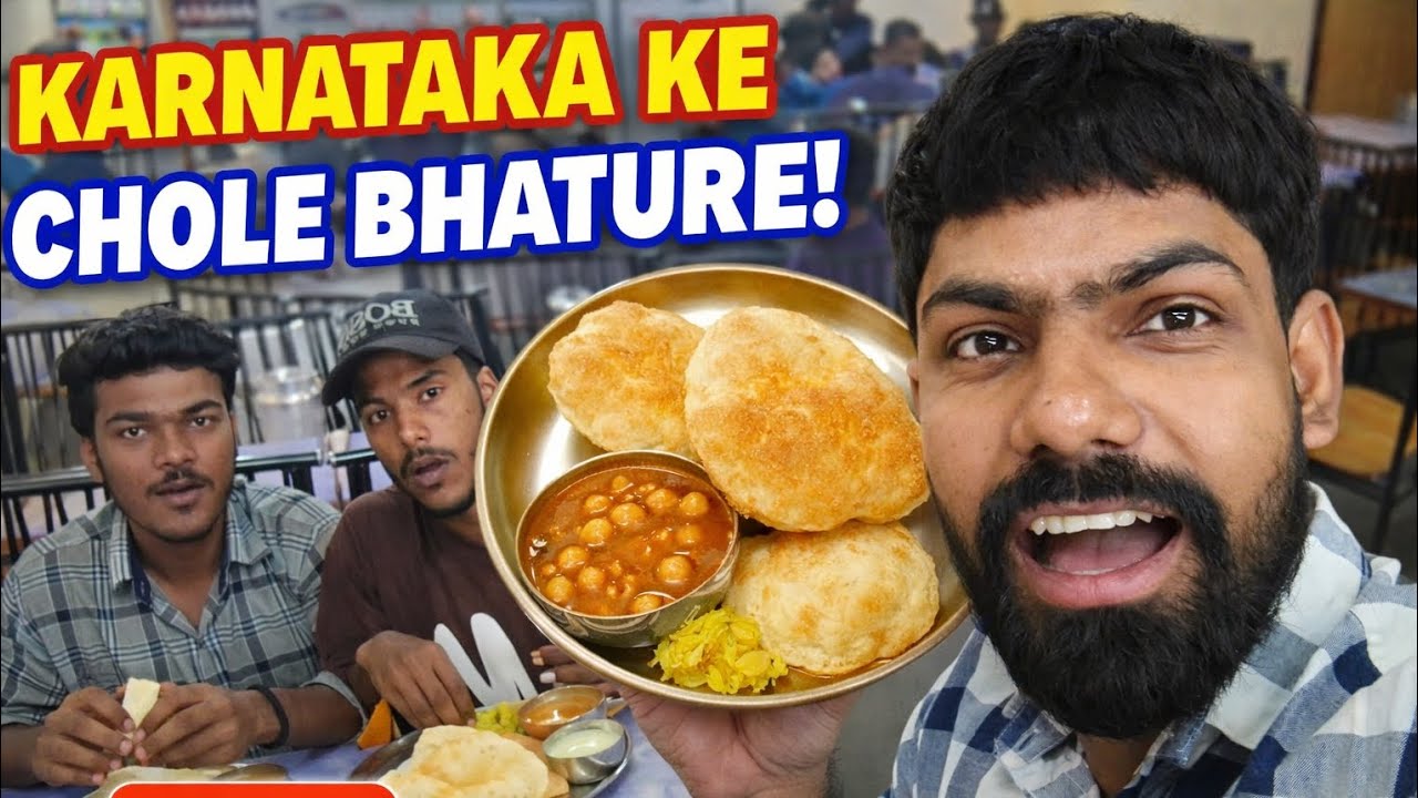 Karnataka ke chole bhature vlog -03