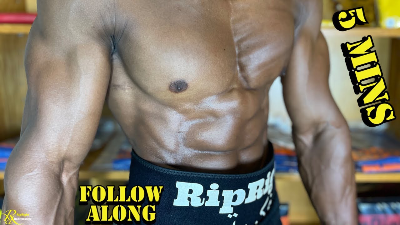 Six Pack Abs | How To Get Them Fast | 5 Minutes Follow Along | RipRight