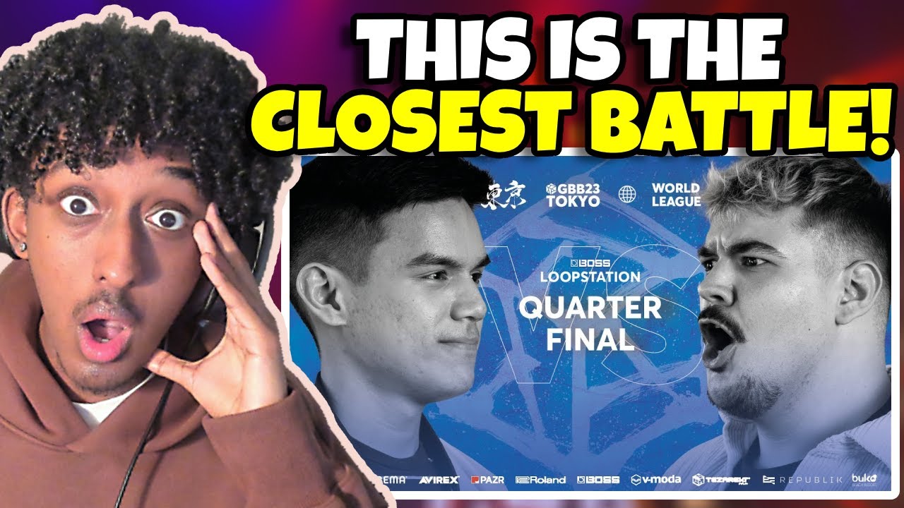 Josh O vs Matej | GBB 2023: WORLD LEAGUE | LOOPSTATION CHAMPIONSHIP | Quarterfinal | YOLOW Reaction