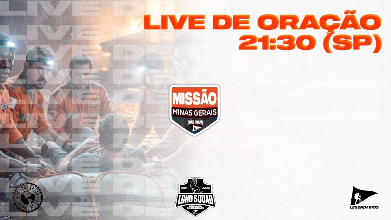 LIVE DE ORAÇÃO POR MINAS GERAIS