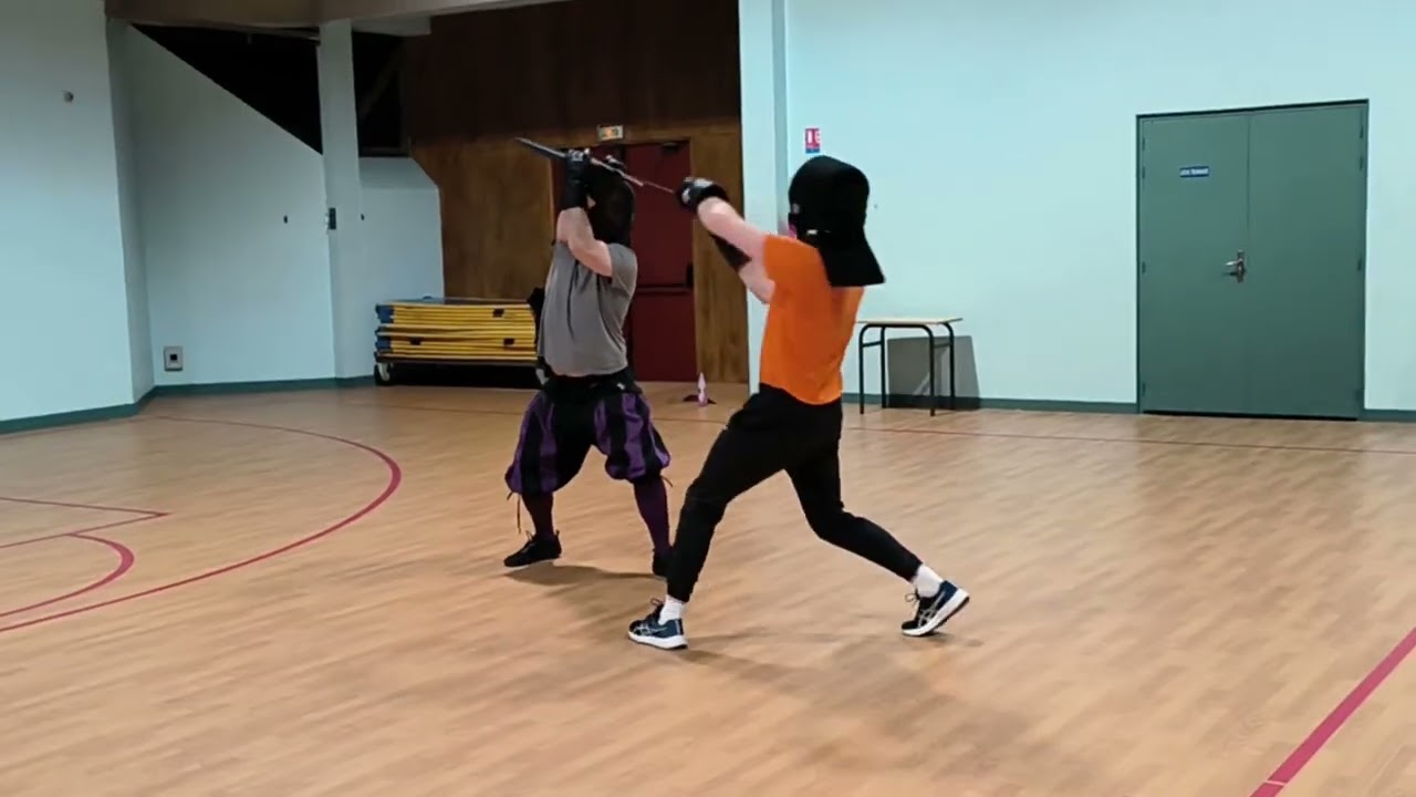 Fiore di Battaglia - Passage de Nathan au rang de compagnon (03/2026)