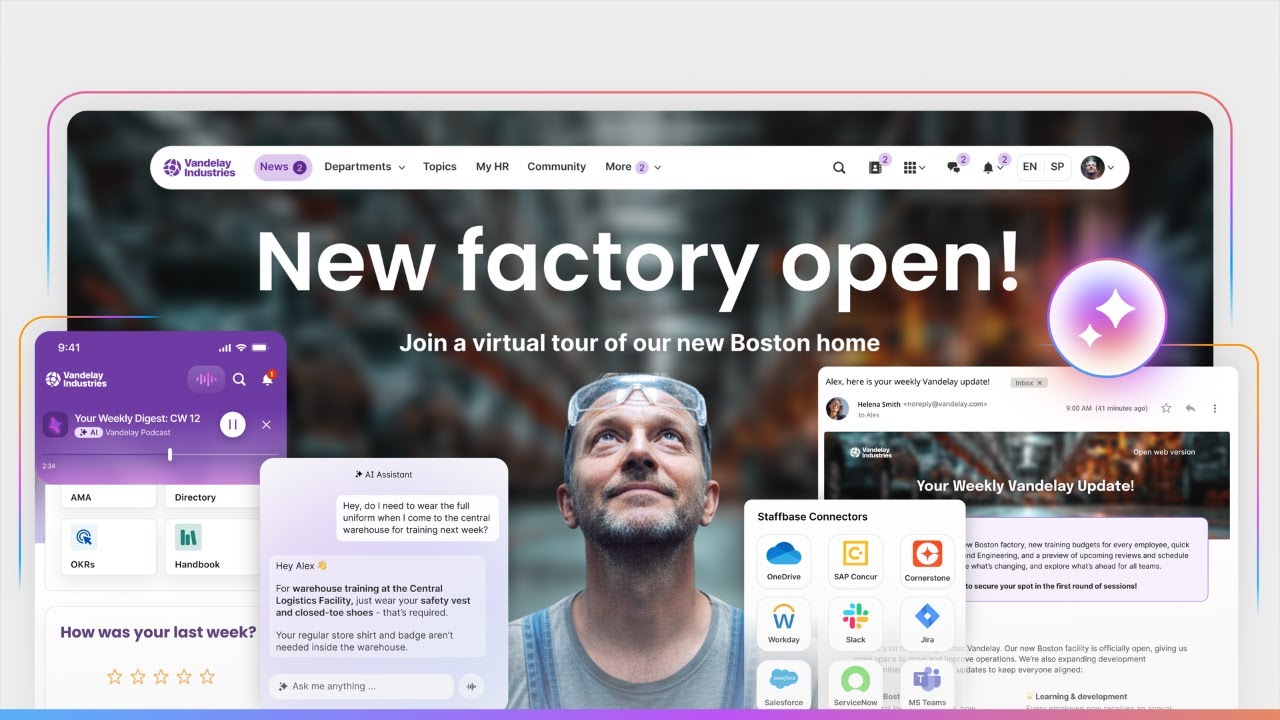 Meet the Staffbase Employee Experience Platform
