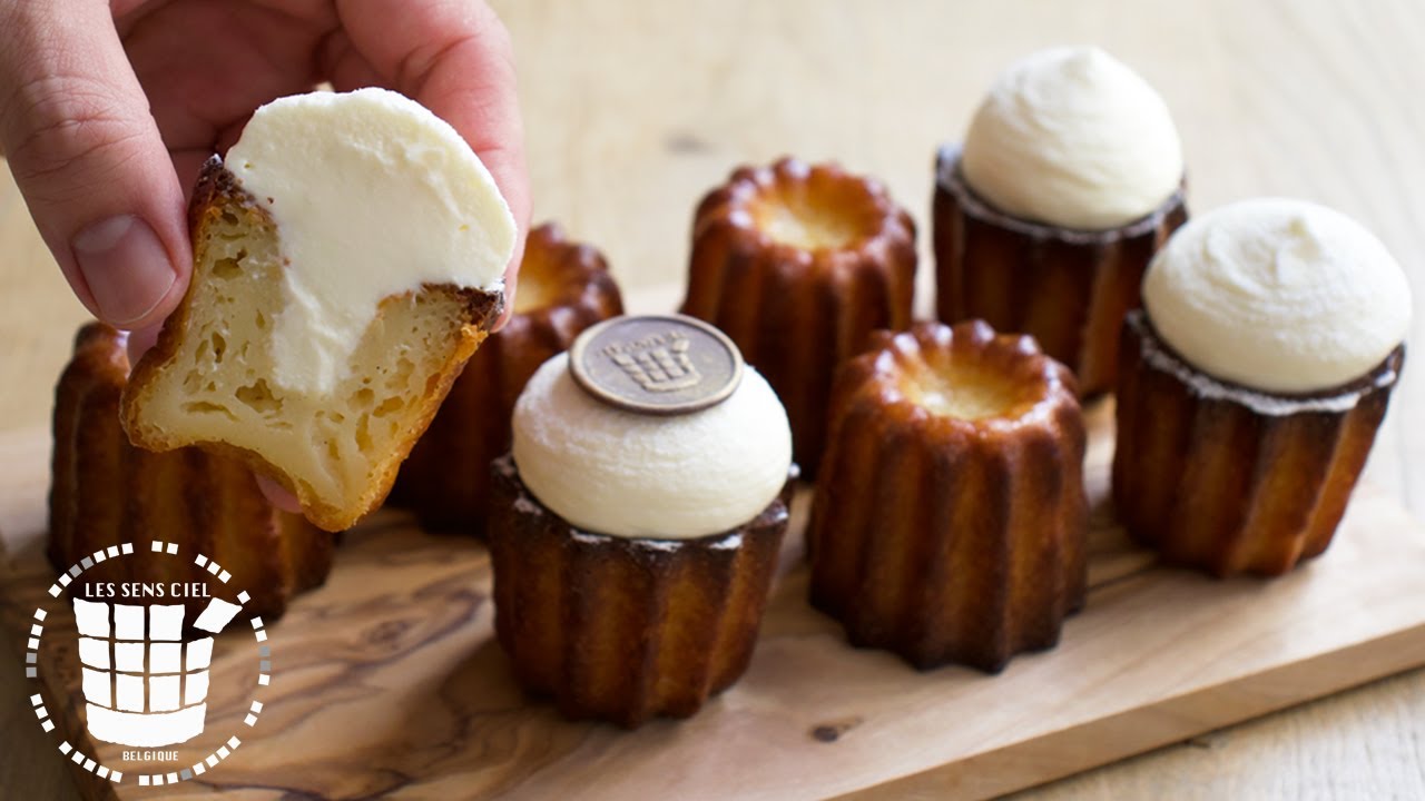 ✴︎生カヌレ！レアチーズクリームの作り方✴︎✴︎How to make Canelé with cream cheese✴︎ベルギーより#150