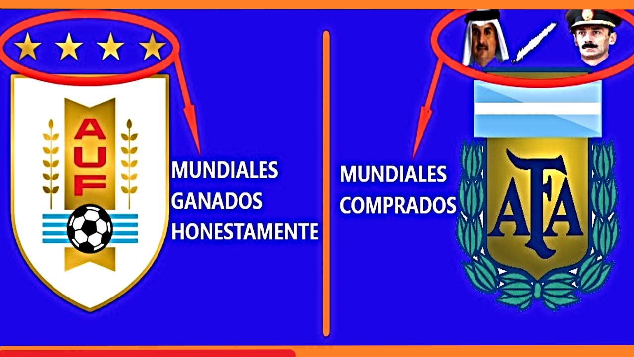 URUGUAY ES MUCHO MAS GRANDE QUE ARGENTINA/MUNDIAL ARREGLADO/ARGENTINA ROBO EL MUNDIAL DE QATAR