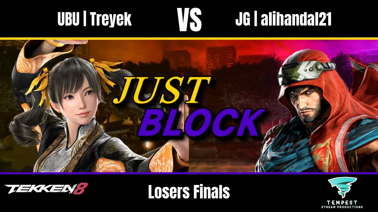 UBU | Treyek (Xiaoyu) vs JG | alihandal21 (Shaheen) - Tekken 8 Losers Finals - Just Block 2025