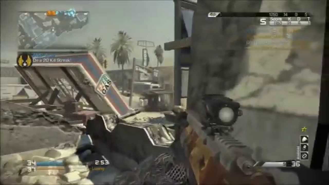 Call of Duty Ghosts K.E.M Strike with the Lynx Sniper Rifle