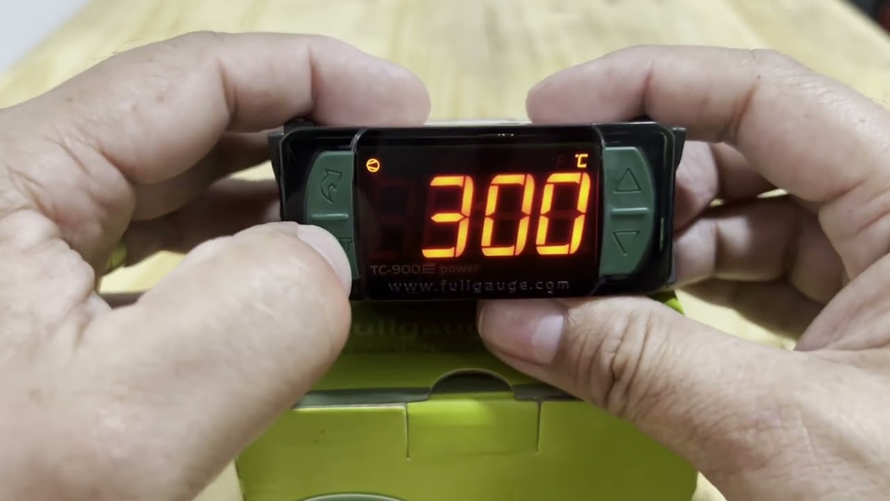 CONFIGURAR O INTERVALO E TEMPO DE DEGELO TC900 FULL GAUGE