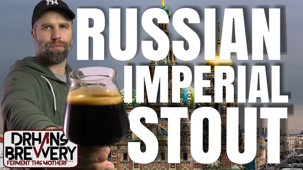 Russian Imperial Stout - all grain homebrewing recipe