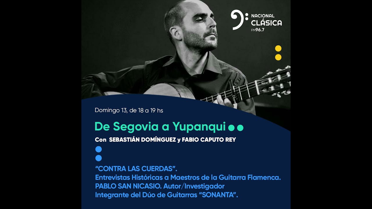 Entrevista a Pablo San Nicasio en la Radio Cl&aacute;sica Argentina