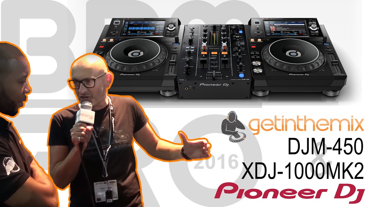 Pioneer DJM-450 Mixer and XDJ-1000mk2 Deck at BPM 2016 @ Getinthemix.com
