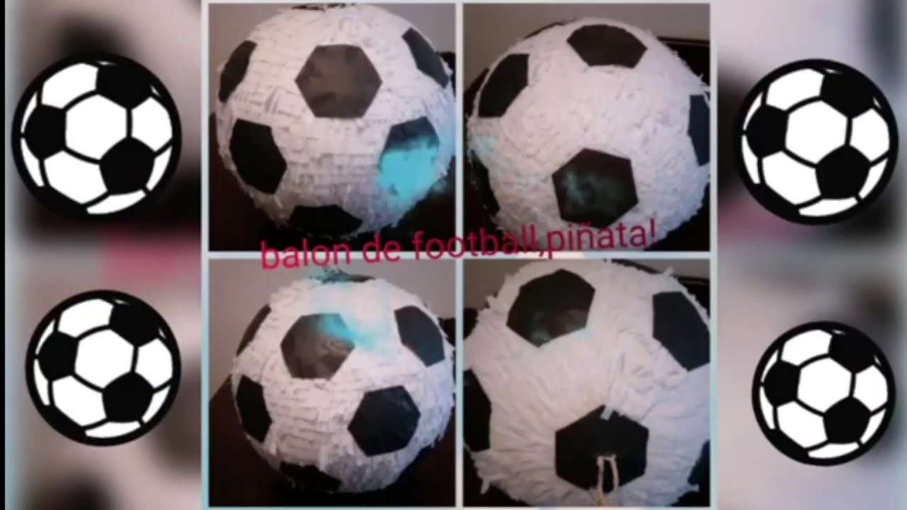 #diy #piñata como hacer piñata de football