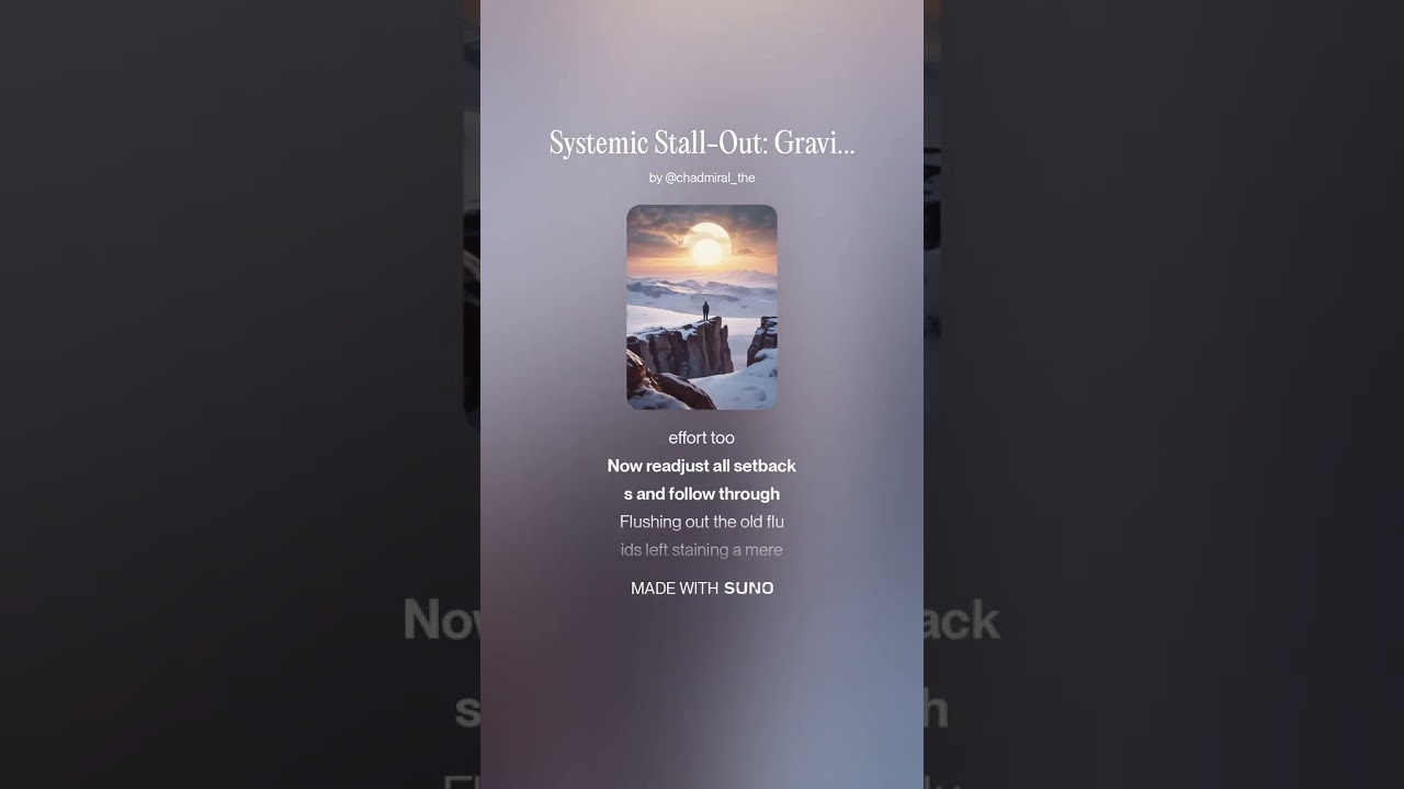 Systemic Stall-Out (Gravity Drop)