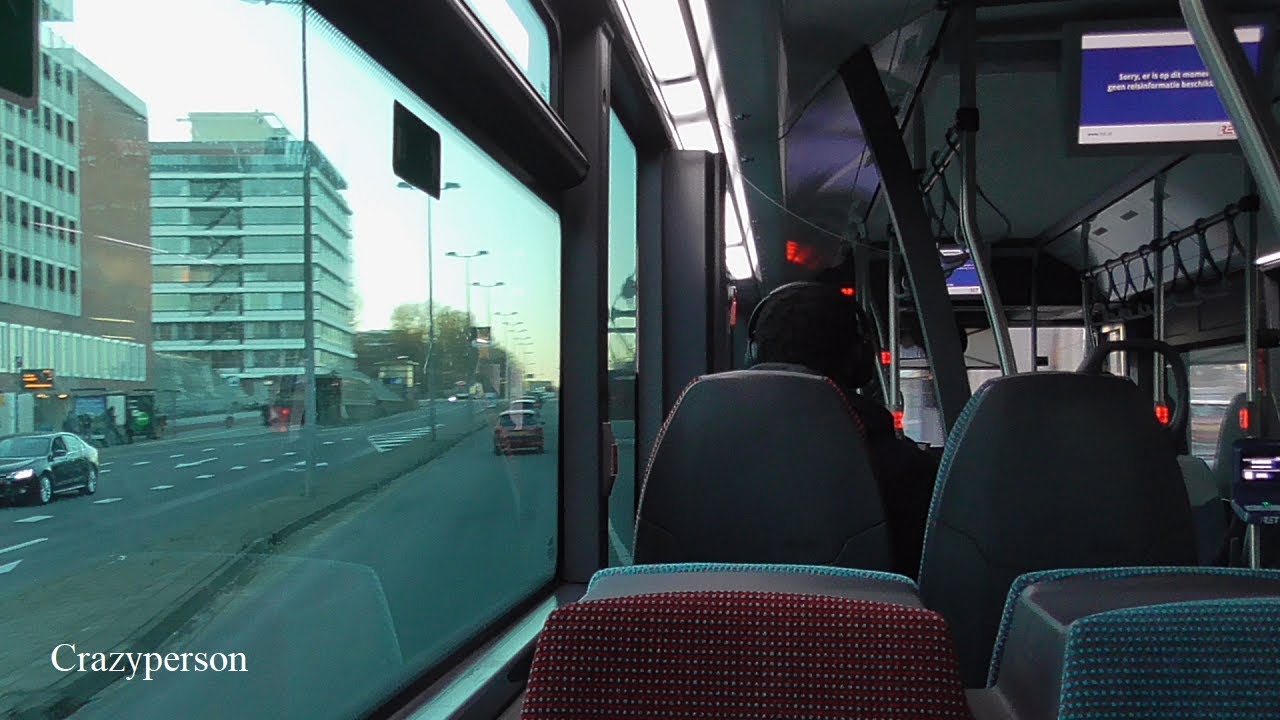Rit en omroep Elektrische bus Schiedam, eindpunt RET Lijn 38
