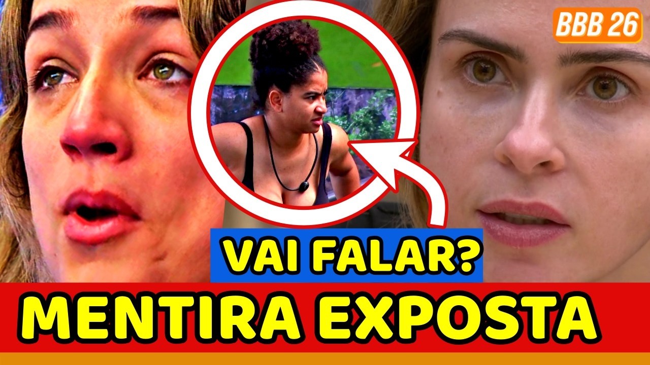 📛BBB26 SAMIRA PASSA DOS LIMITES e MENTIRA EXPLODE; Ana Paula ENGANADA; Milena VAI CONTAR TUDO?