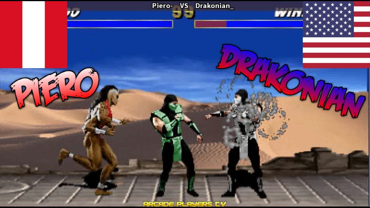 Ultimate Mortal Kombat 3 ➤ Piero (Peru) vs Drakonian (Usa)
