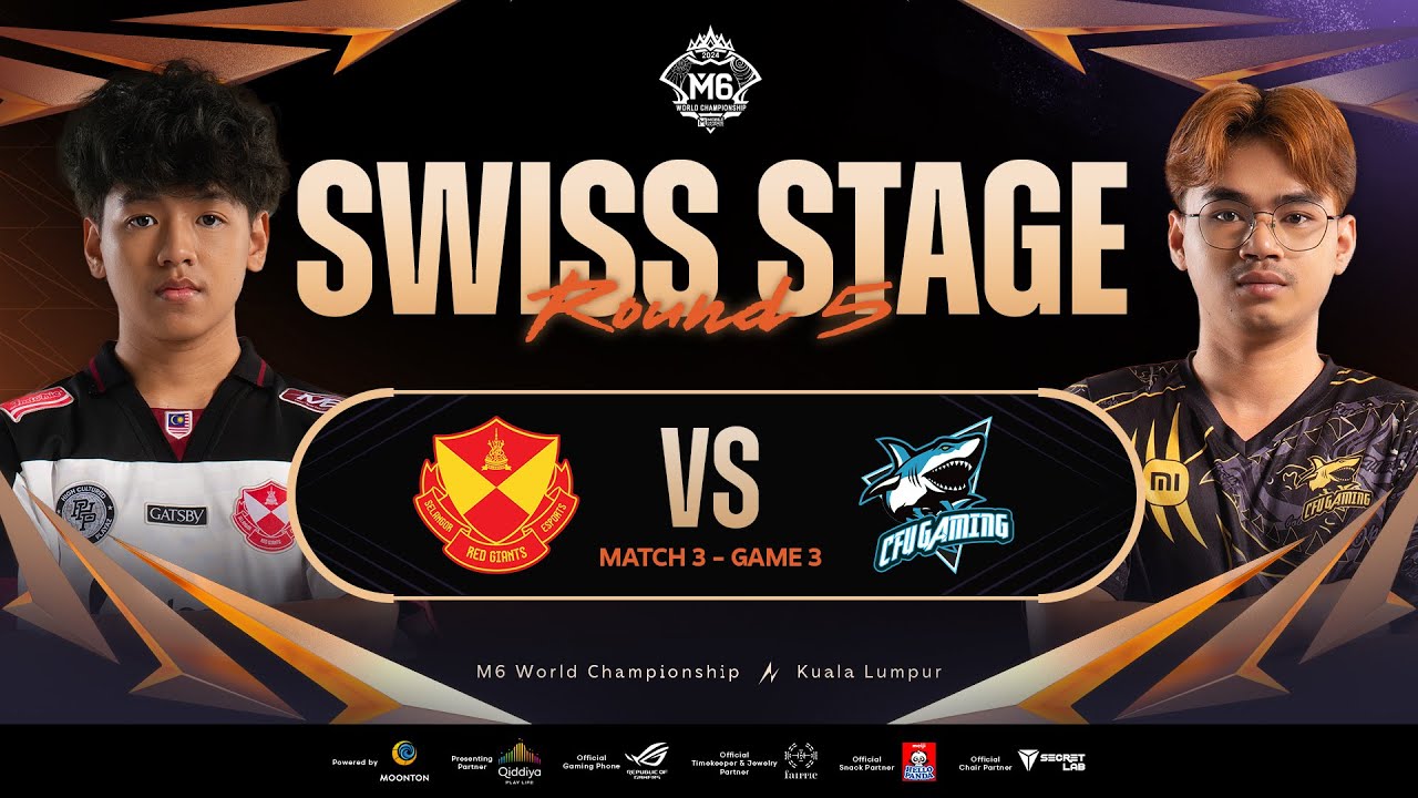 [BM] M6 Peringkat Swiss Hari 7 | SRG VS CFU Game 3