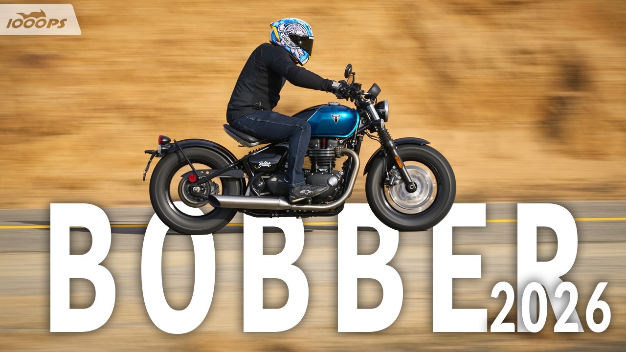 Why the 2026 Triumph Bobber Is All About Feeling Good